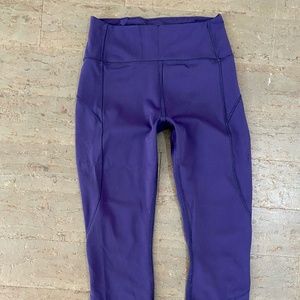 Lululemon Dark Purple Legging Size 6